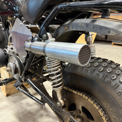 V2 Super Pipe Exhaust System, for Trailmaster MB200 and Hurricane 200X Mini Bike