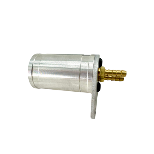 Tuck & Run - Small Billet Aluminum Silver Catch Can (Catch Tank)