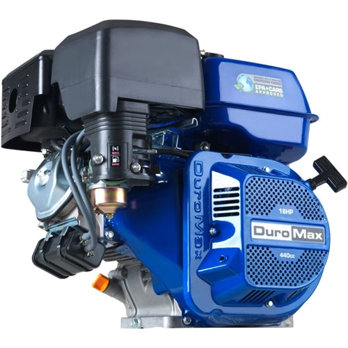 Engine, DuroMax 440cc, 1'' Shaft, Recoil Start